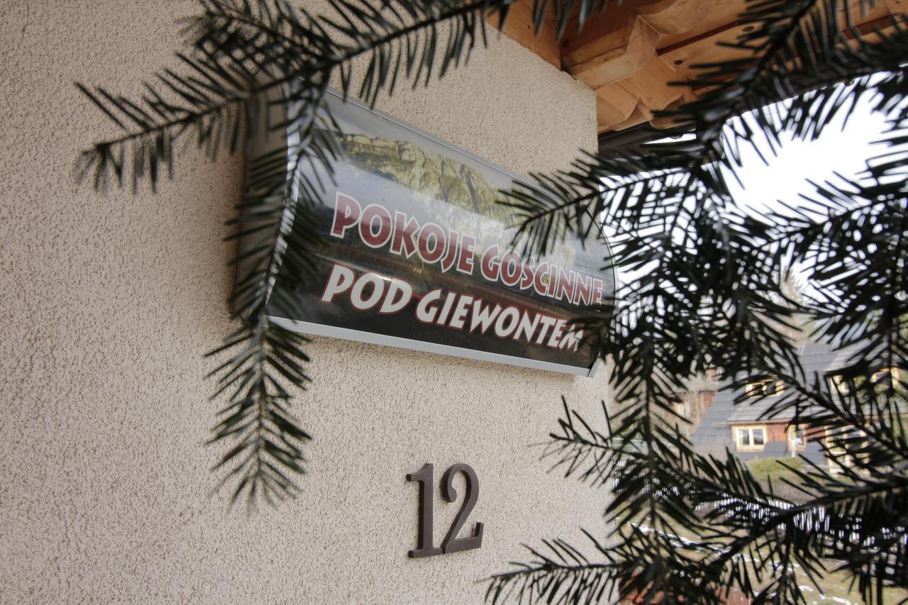 Pokoje Goscinne Pod Giewontem Zakopane Dış mekan fotoğraf